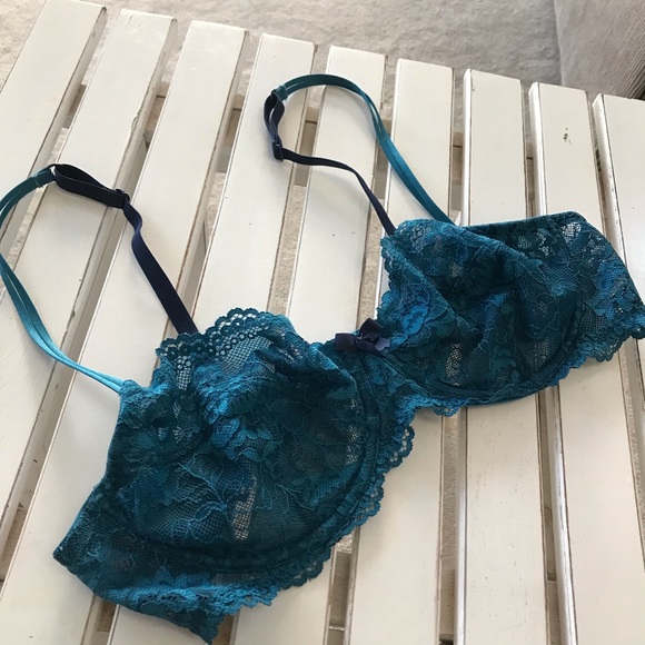 Gilligan & O'Malley Other - 5/$25 BUNDLE 36B sheer lace blue unlined bra
